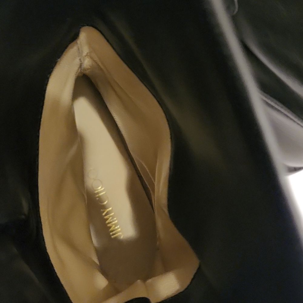 The Jimmy Choo Youth II Leather Boot features a leather upper, - Picture 10 of 14